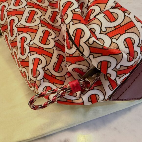 Burberry Bum Bag Monogram Print Medium Vermillion - Picture 2 of 9